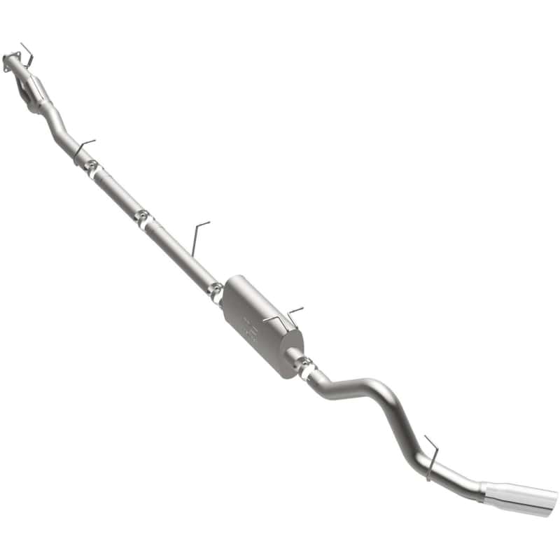 Magnaflow — MagnaFlow Sys C/B 11-15 Ford Super Duty F250 6.2L EC CC, SS 3.5in Single Rear Pass Side Ext 5in Tip
Cat-Back - view 27