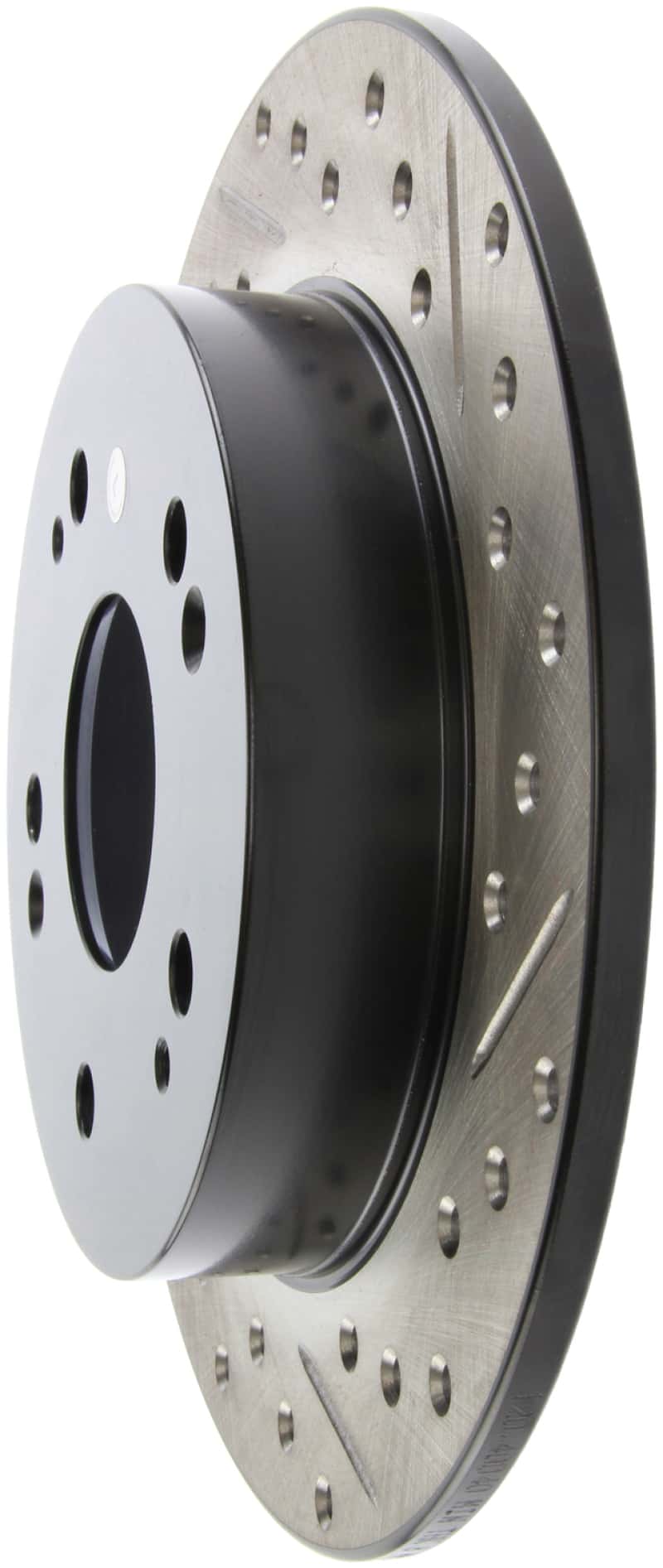 Stoptech — StopTech 06-09 Honda Civic Ex/Si Slotted & Drilled Left Rear Rotor
Disc Brake Rotor
Slot/Drill Rotor - view 4