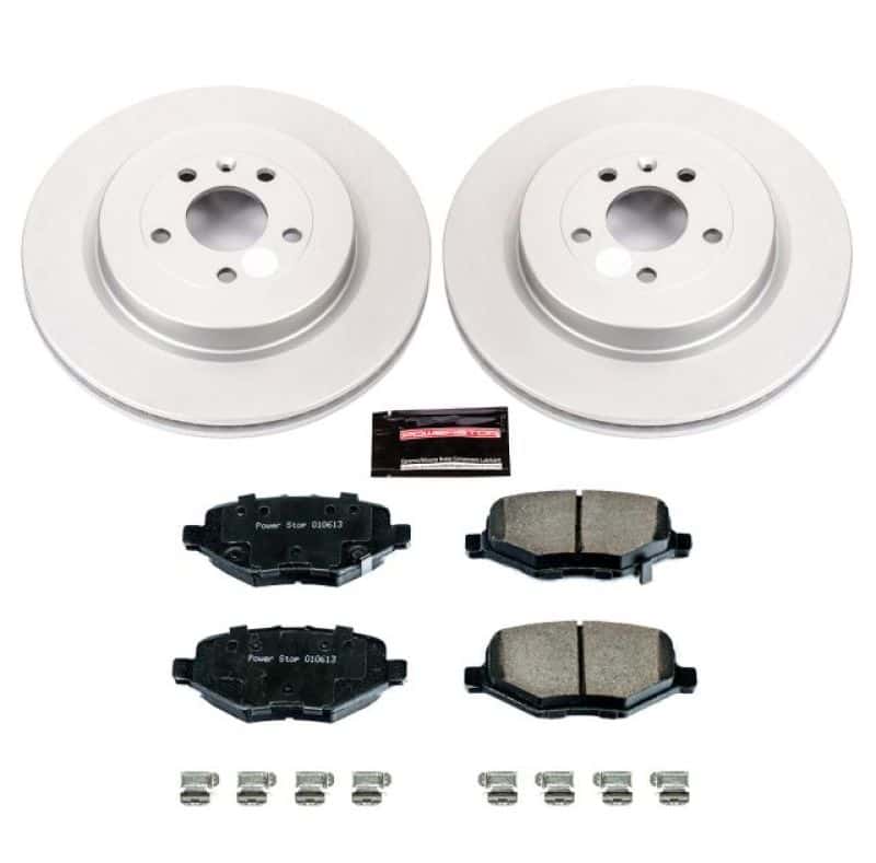 PowerStop — Power Stop 13-19 Ford Explorer Rear Z17 Evolution Geomet Coated Brake Kit - view 1