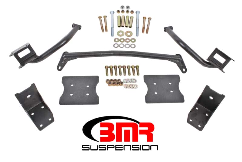 BMR Suspension — BMR 79-04 Fox Mustang Torque Box Reinforcement Plate Kit(TBR005H And TBR003H) - Black Hammertone
Reinforcement Kit - view 1