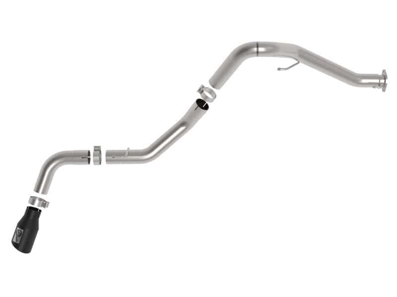 aFe — aFe 2021+ Jeep Gladiator V6-3.0L (td) Vulcan Series 3in 304 SS DPF-Back Exhaust System - Black Tip
DPF-Back Exhaust - view 4