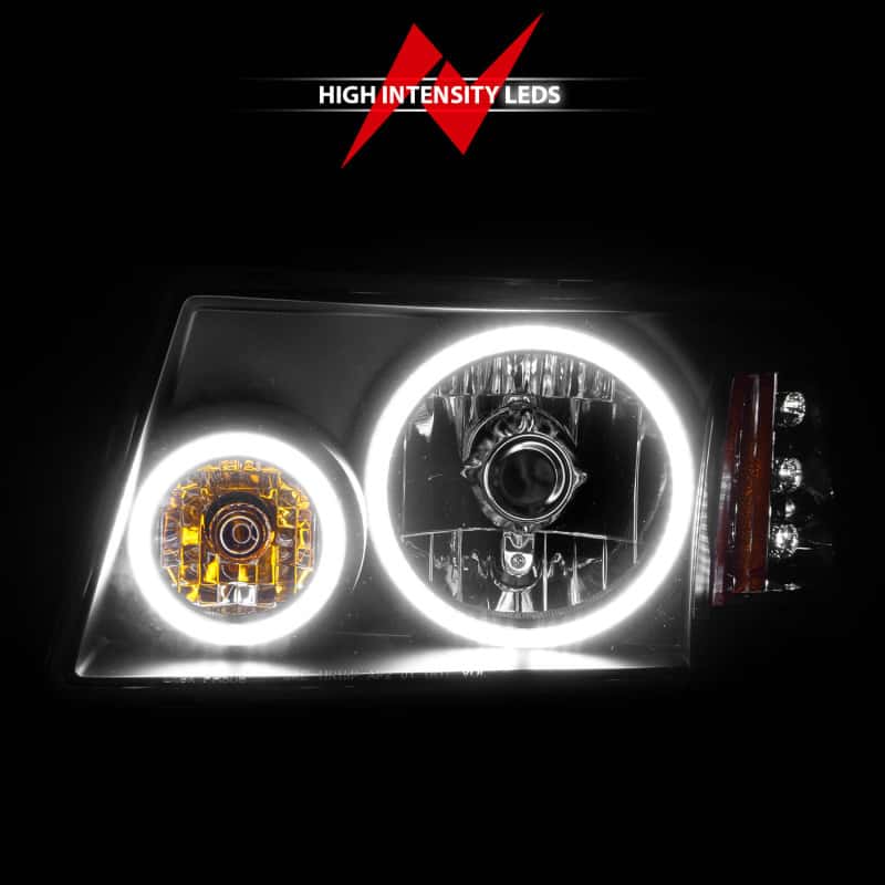 ANZO — ANZO 2001-2011 Ford Ranger Projector Headlights w/ Halo Black (CCFL) 1 pc
Head Light Set
HdLtSet - view 13