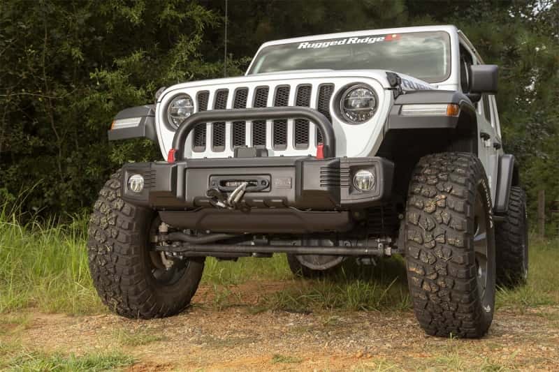 Rugged Ridge — Rugged Ridge Spartacus Front Bumper Overrider 18-20 Jeep Wrangler JL/JT
OFFROAD_BUMPERS
Bull Bar - view 5