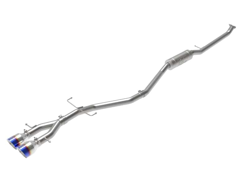 aFe — aFe Takeda 2.5in 304SS Cat-Back Exhaust System 17-20 Honda Civic SI Coupe L4-1.5L (t) - BL Flame Tip
Cat-Back Exhaust - view 1