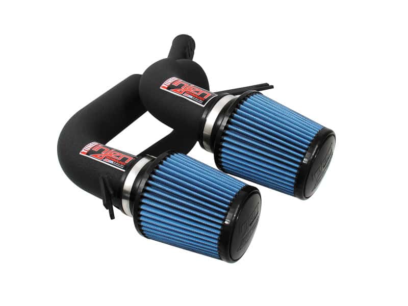 Injen — Injen 08-09 535i E60 3.0L L6 Twin intake & AMSOIL Filters Wrinkle Black Short Ram Intake
Short Ram Intake
Air Intake Kit - view 3