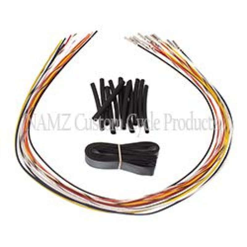 NAMZ — NAMZ 96-06 NON-Baggers Handlebar Switch Wire Extensions 24in. (Cut & Solder / Fits Up to 20in. Apes) - view 2