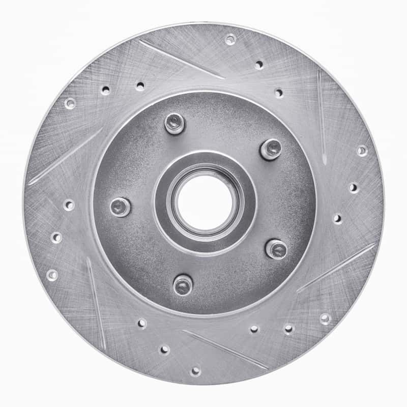 R1 Concepts — R1 91-94 Ford Explorer Front Right Drilled & Slotted Silver Brake Rotor
R1 Brake Rotor Drill - view 1