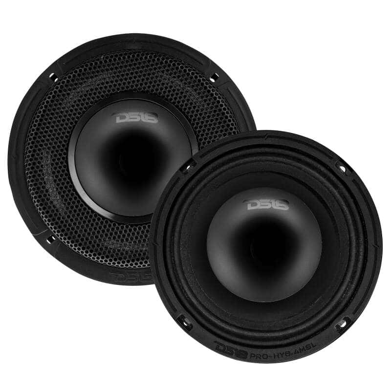 DS18 — DS18 6.5in 150 Watts RMS 4 ohm Mid-Range Loudspeaker Shallow Grill Included - view 5