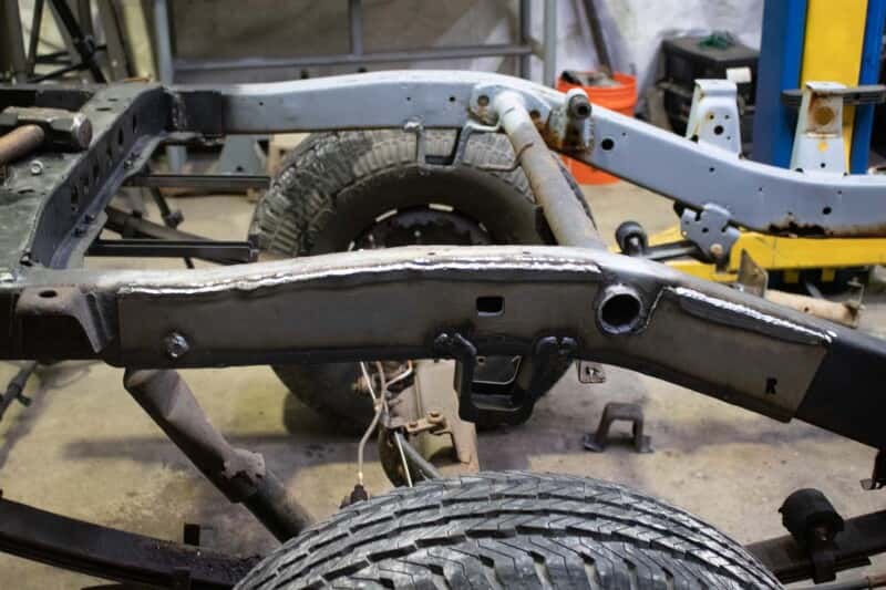 RustBuster — Rustbuster Over Axle Frame Section Right Side - view 11