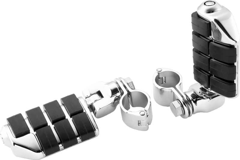Kuryakyn — Kuryakyn Dually ISO  Pegs With 1-1/4inch Clamp Chrome (Pair) - view 1