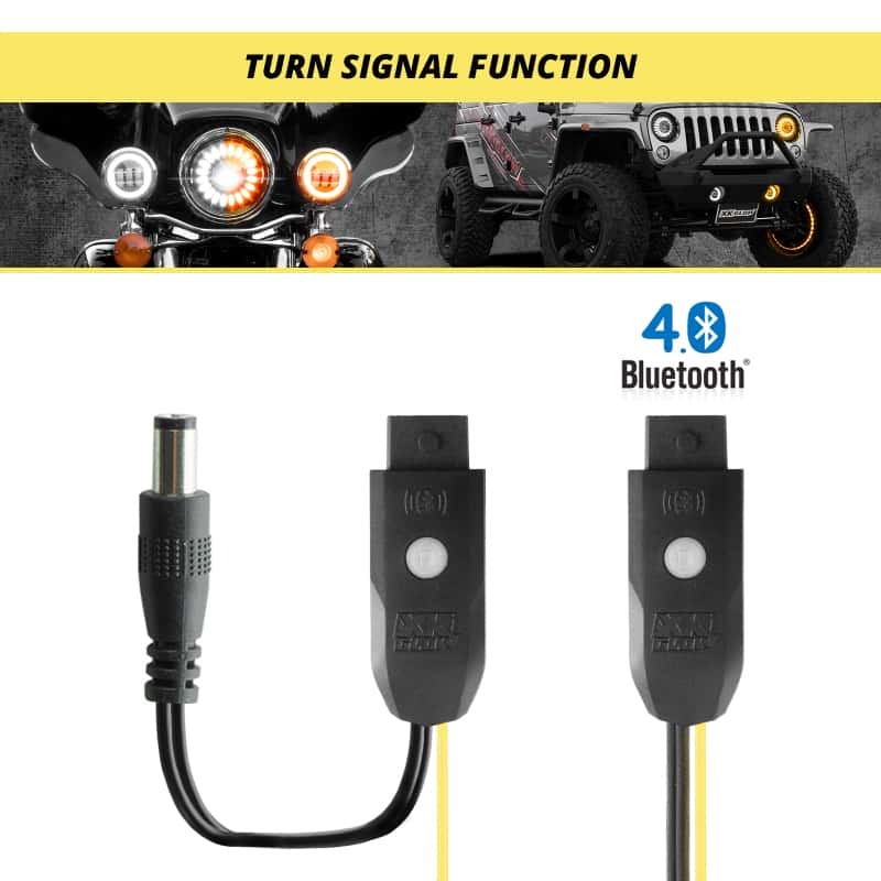 XKGLOW — XK Glow Mini XKchrome 12V Controller w/ Turn Signal Function 2pc - view 2
