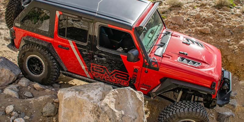 DV8 Offroad — DV8 Offroad 18+ Jeep JL Rubicon Replica Hood - view 4