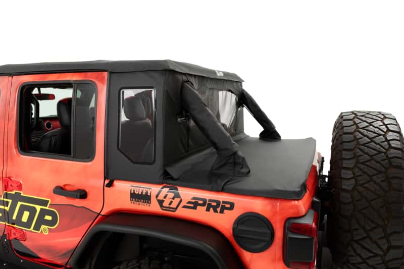 Bestop — Bestop 18-23 Jeep Wrangler JL 4-Door Halftop Conversion Kit (Black Diamond)
Halftop Kit - view 3