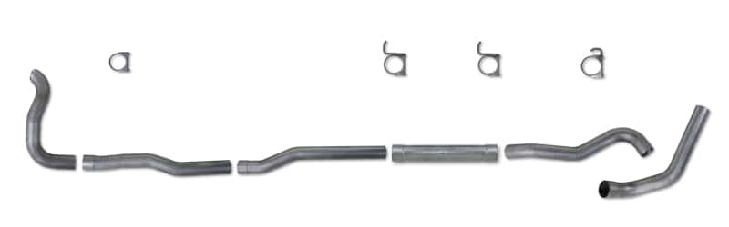 Diamond Eye Performance — Diamond Eye KIT 4in Turbo Back MFLR RPLCMENT PIPE SGL AL: 89-93 DODGE CUMMINS 5.9L
KIT; 4in.; TB MRP SG - view 4