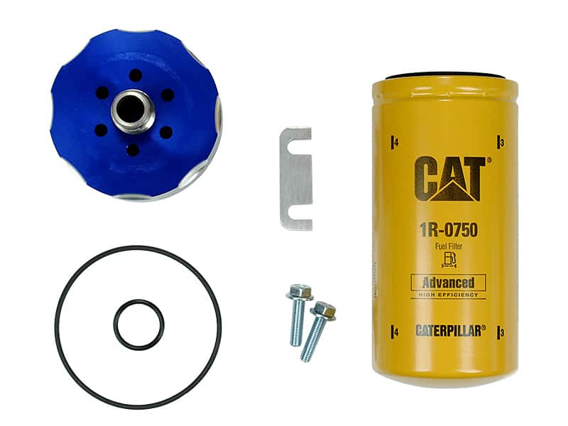 Sinister Diesel — Sinister Diesel 01-15 Chevy Duramax CAT Filter Adapter
Fuel Filter Adapter - view 3