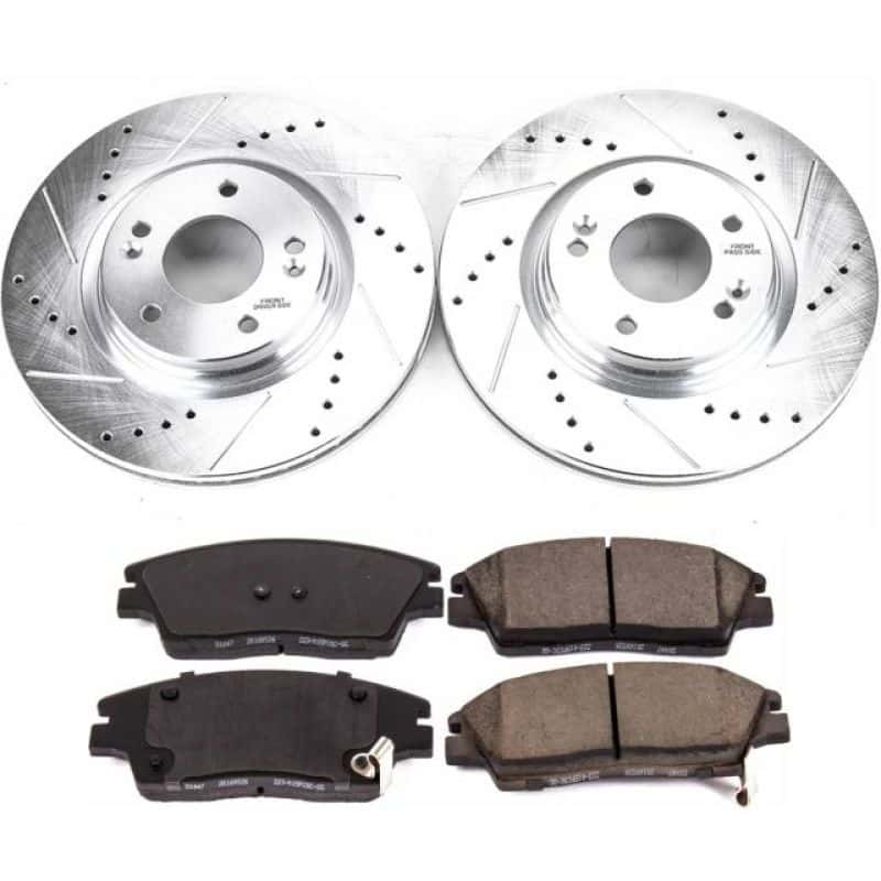 PowerStop — Power Stop 17-19 Hyundai Elantra Front Z23 Evolution Sport Brake Kit - view 1