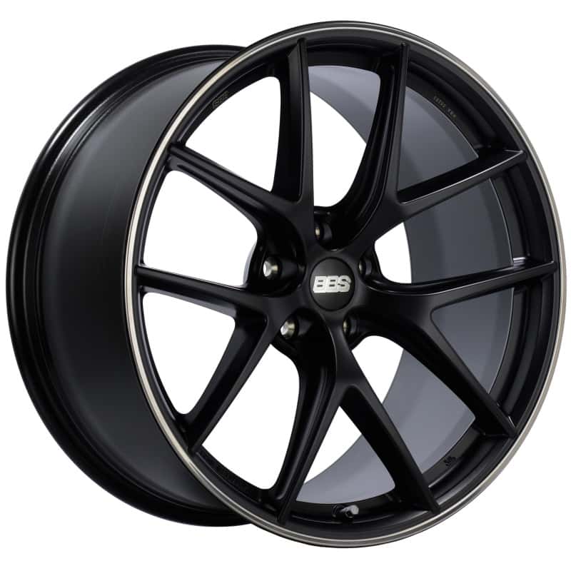 BBS — BBS CI-R 19x9 5x120 ET44 Satin Black Rim Protector Wheel -82mm PFS/Clip Required - view 1