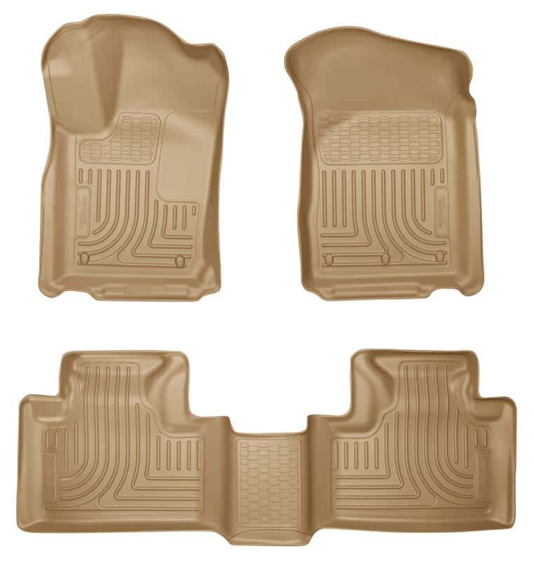 Husky Liners — Husky Liners 11-13 Dodge Durango / 11-13 Jeep Grand Cherokee WeatherBeater Combo Tan Floor Liners
Floor Liners - view 2