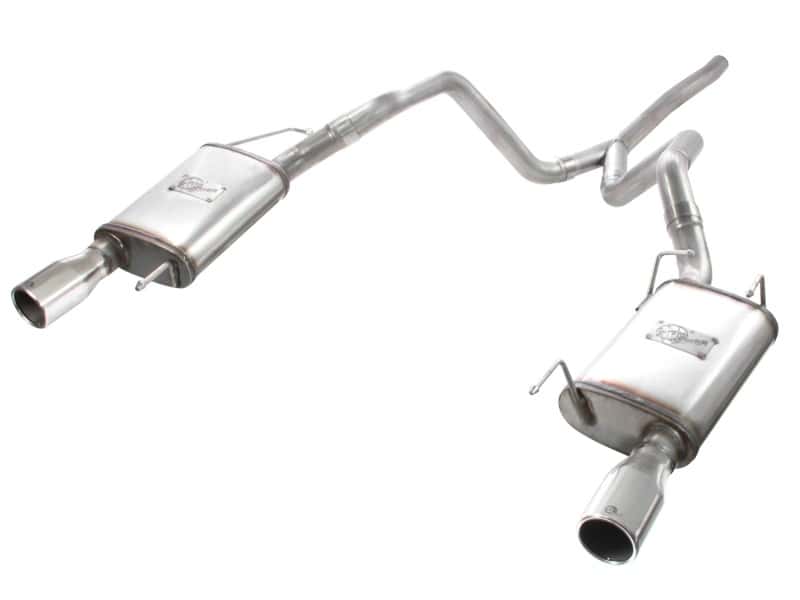 aFe — aFe MACHForce XP 05-09 Ford Mustang V6 4.0L 2-1/2in. 409 SS Cat-Back Exhaust
Cat-Back Exhaust
ExhstSysKt - view 1