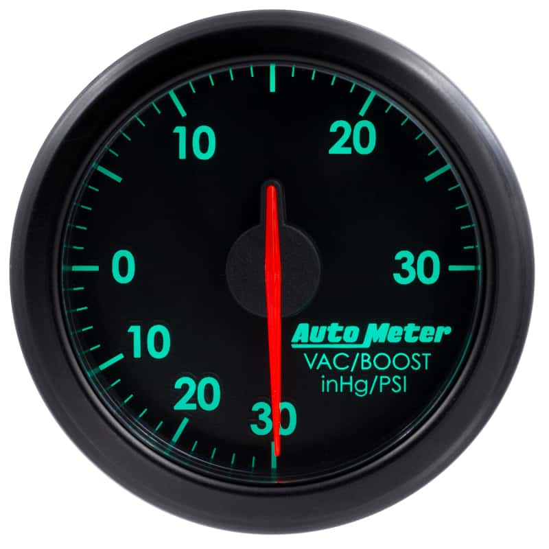 AutoMeter — Autometer Airdrive 2-1/6in Boost/Vac Gauge 30in HG/30 PSI - Black
GA 2" BST/V ARDRV BK - view 14
