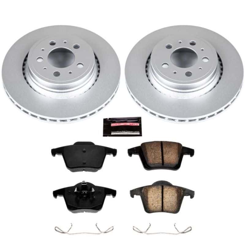 PowerStop — Power Stop 03-14 Volvo XC90 Rear Z23 Evolution Sport Coated Brake Kit - view 1