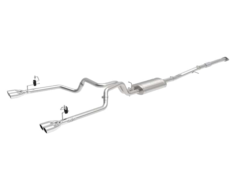 aFe — aFe Vulcan Series 3-2.5in 304SS Exh Cat-Back w/ Pol Tips 2019 GM Silverado/Sierra 1500 L4-2.7L (t)
Cat-Back Exhaust - view 1