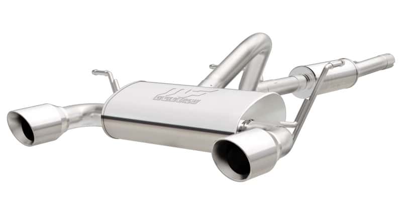 Magnaflow — MagnaFlow 2018+ Jeep Wrangler 3.6L 409 SS Dual Split Rear Exit Polished Tips Cat-Back Exhaust
Cat-Back - view 1