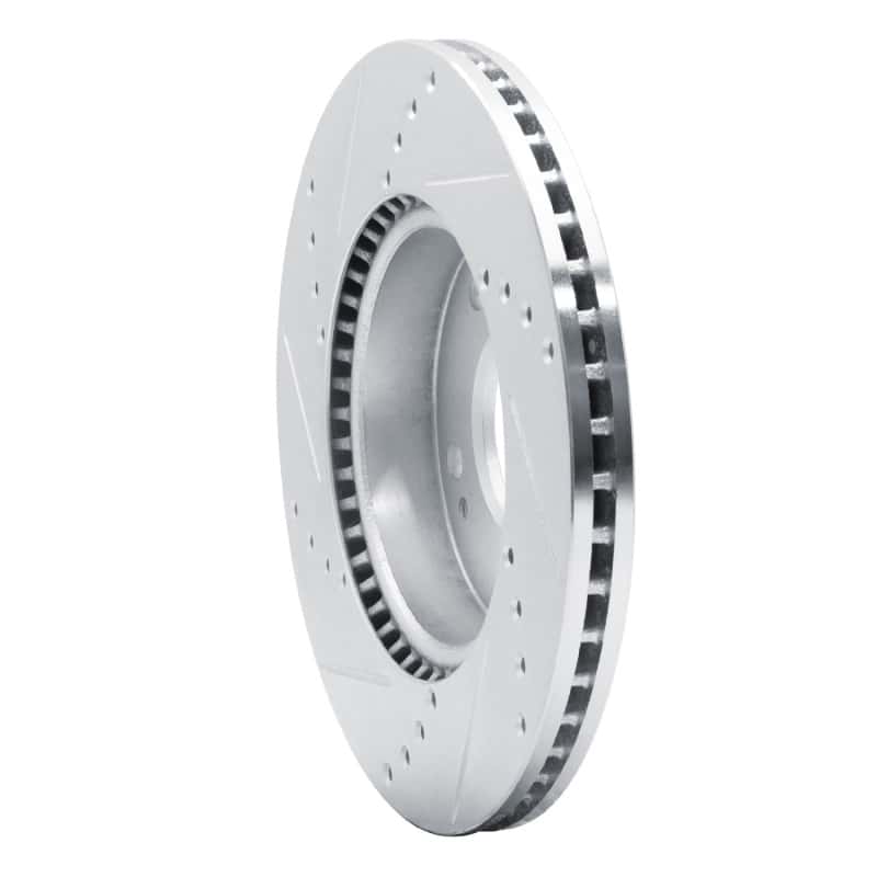 R1 Concepts — R1 10-11 Kia SOUL Front Right Drilled & Slotted Silver Brake Rotor
R1 Brake Rotor Drill - view 4
