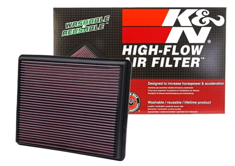 K&N Engineering — K&N 02-04 Cadillac / 99-10 Chevy/GMC Pickup / 99-01 Jeep Drop In Air Filter
Replacement Air Filt
Air Filter - view 8