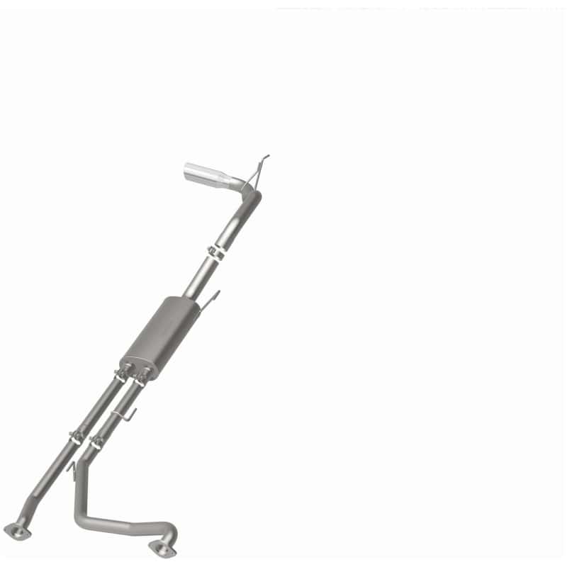 Magnaflow — MagnaFlow CatBack 07-15 Nissan Titan V8 LGAS/LFLEX Single MF Polished Stainless Exhaust
Cat-Back - view 4