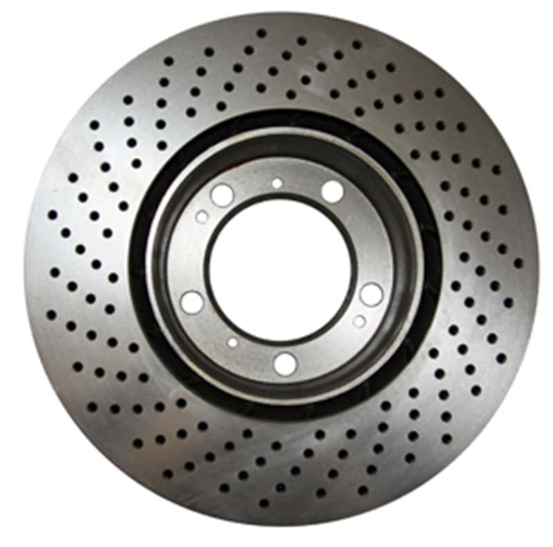 EBC — EBC 18-21 Subaru WRX STi 2.5T RK Premium Drilled Front Rotors
Disc Brake Rotor Set - view 1