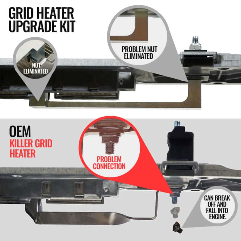 BD Diesel — BD Diesel 11-24 Dodge (Ram) 2500/3500 6.7L Cummins Killer Grid Heater Upgrade Kit
EngGridTypePreHeatBk
KILLER GRID HEATER - view 13