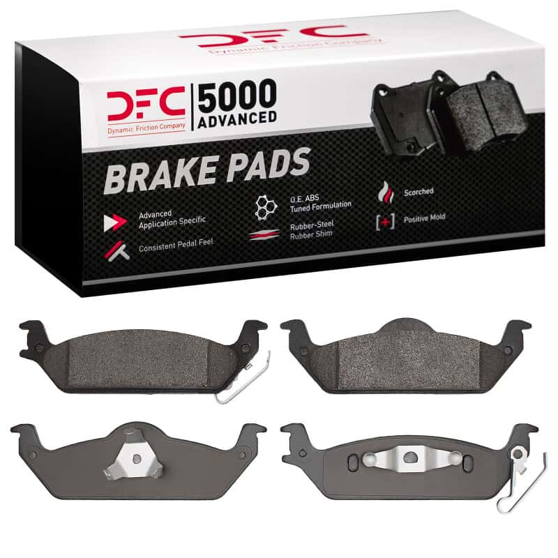 DFC — DFC 03-04 Dodge Dakota 4WD Rear 5000 Advanced Semi Metallic Brake Pads
DFC Brake Pad Set - view 4