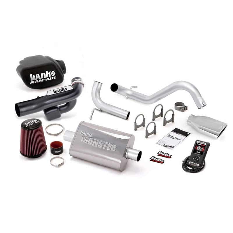 Banks Power — Banks Power 12-14 Jeep 3.6L Wrangler (All) 2dr Stinger Sys w/ AutoMind - SS Single Exh w/ Chrome Tip
Power/Efficiency Sys
Stinger Bundle - view 2