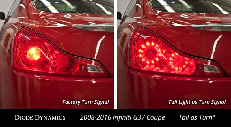 Diode Dynamics — Diode Dynamics G35/G37 Coupe/Q60 USDM Tail as Turn Module for Infiniti (Pair) - view 3