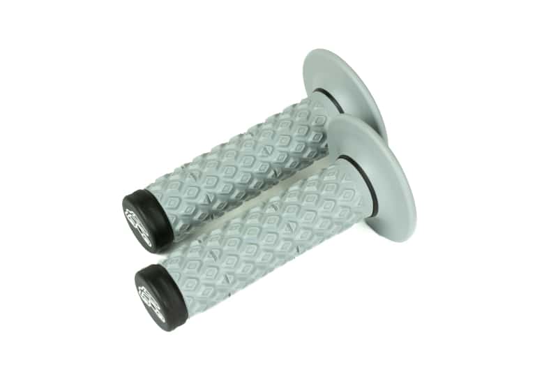 Renthal — Renthal Soft/Firm MX Dual Compound Grips Tapered 1/2 Waffle - Gray/Black - view 1