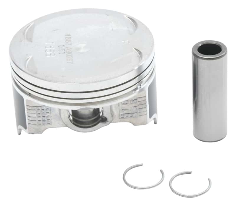 Vertex Pistons — Vertex Piston 04-09 Kawasaki KFX 700 V-Force 700cc +0.50mm Oversized Cast Replica Piston Kit - view 2