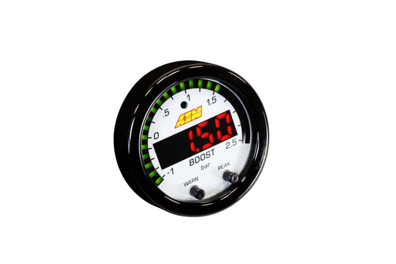 AEM — AEM X-Series Boost Pressure -30inHg 35psi Gauge
X-Series Boost Gauge
X-Series Gauge - view 5