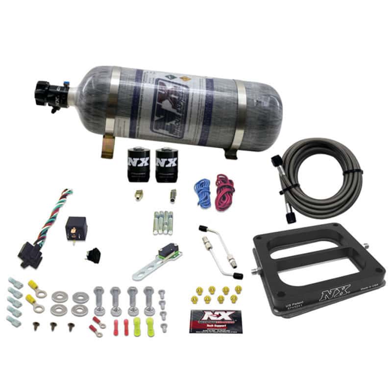 Nitrous Express — Nitrous Express Dom/Alcohol Nitrous Kit (100-500HP) w/Composite Bottle
Injection System Kit
N2OSys - view 2