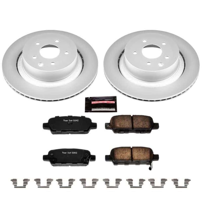 PowerStop — Power Stop 07-08 Infiniti G35 Rear Z17 Evolution Geomet Coated Brake Kit - view 1