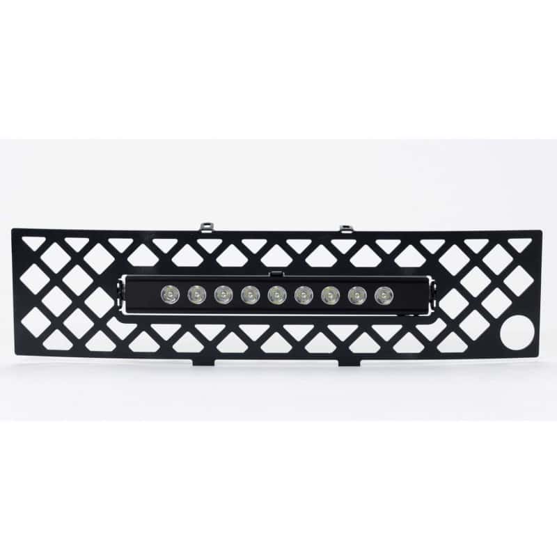 Putco — Putco 11-14 Ford F-150 EcoBoost SS Black Diamond Bumper Grille Insert w/ 10in Luminix Light Bar
BmprValanceGrilleIns - view 2