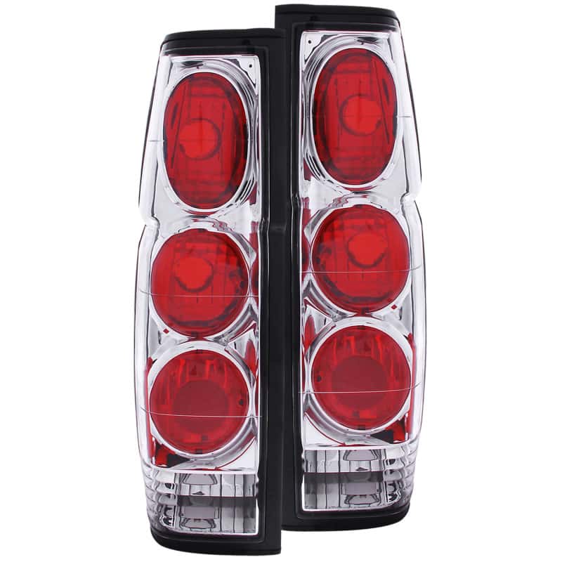 ANZO — ANZO 1986-1997 Nissan Hardbody Taillights Chrome
TailLightSet - view 1