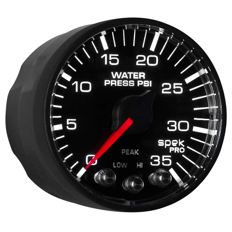 AutoMeter — Autometer Spek-Pro 52.4mm 0-35 PSI Digital Stepper Motor Water Pressure Gauge
GA 2" WP 35 BFB SPEK - view 15