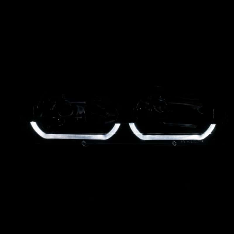 ANZO — ANZO 1988-1998 Chevrolet C1500 Crystal Headlights Chrome w/ Low - Brow
Head Light Set
HdLtSet - view 7