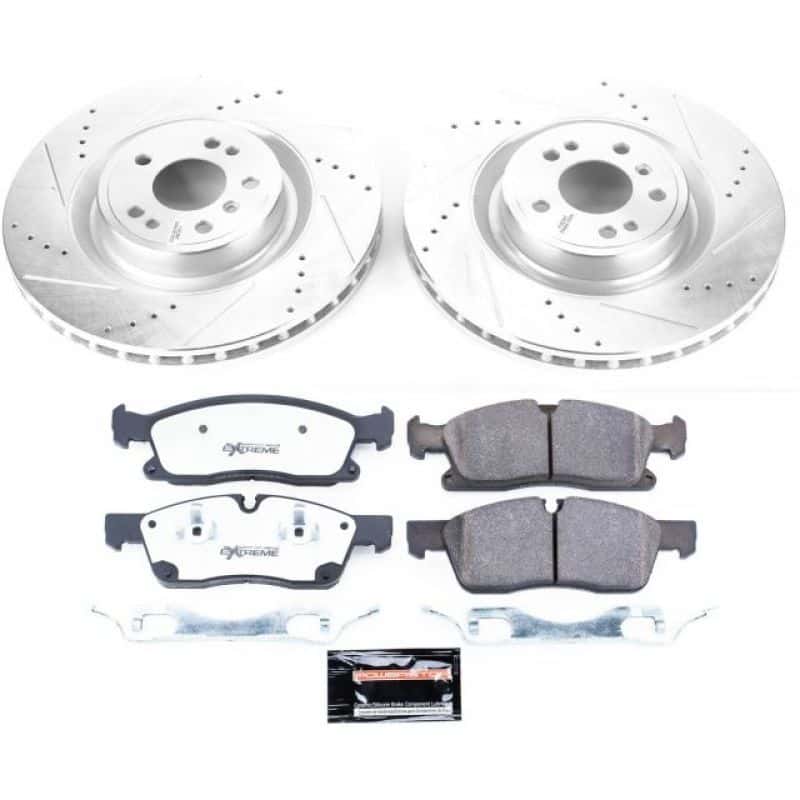 PowerStop — Power Stop 13-16 Mercedes-Benz GL350 Front Z36 Truck & Tow Brake Kit - view 1