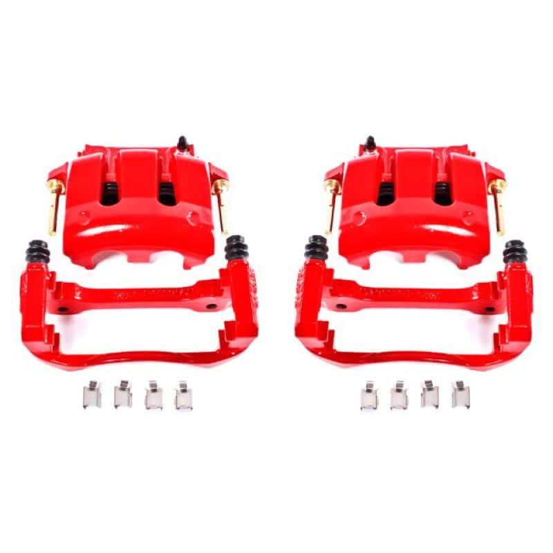 PowerStop — Power Stop 05-14 Ford Mustang Front Red Calipers w/Brackets - Pair
Caliper Set - view 1
