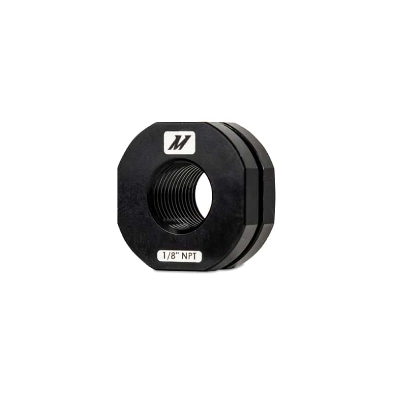 Mishimoto — Mishimoto 1/8in NPT CNC-Machined Nozzle Mount Adapter - Black
Add-On Bung - view 3