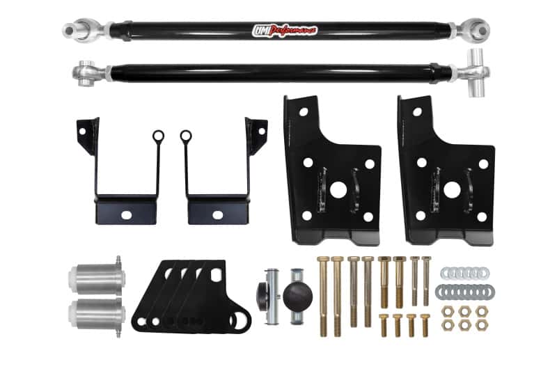 UMI Performance — UMI Performance 70-81 GM F-Body Leaf Spring Traction Bars with Mounts
Traction Bars - view 2