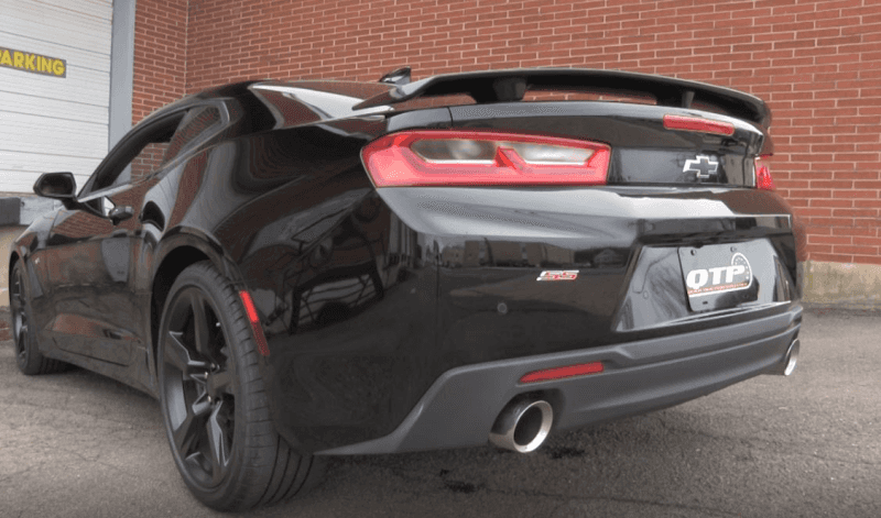 QTP — 2016-2024 Chevrolet Camaro SS  QTP Screamer Axle Back  Dual Tip Bumper
400116
 - view 3