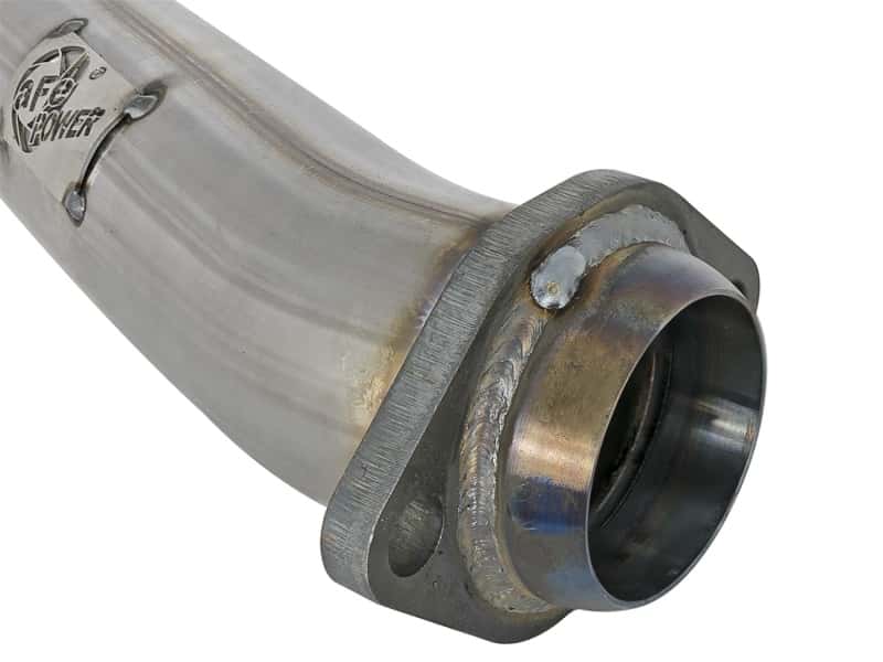 aFe — aFe Twisted Steel 2in Stainless Steel Loop Delete Down-Pipe 2018+ Jeep Wrangler (JL) V6 3.6L
Loop-Delete Downpipe - view 3